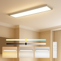 Brilagi - Zatemnljivo LED kopalniško stropno svetilo FRAME SMART LED/50W/230V 120x30 cm 3000-6000K IP44 bežna + daljinski upravljalnik