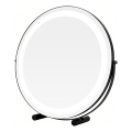 Brilagi - zatemnljivo LED ličilno ogledalo FLORIDA LED/17W/230V 3000/4000/6500K pr. 42 cm črna