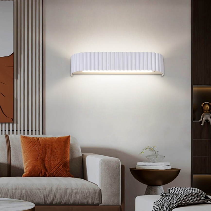 Brilagi - LED zatemnljivo stensko svetilo FALCON MODERN LED/14W/230V 3000-6000K 40 cm bela + daljinski upravljalnik