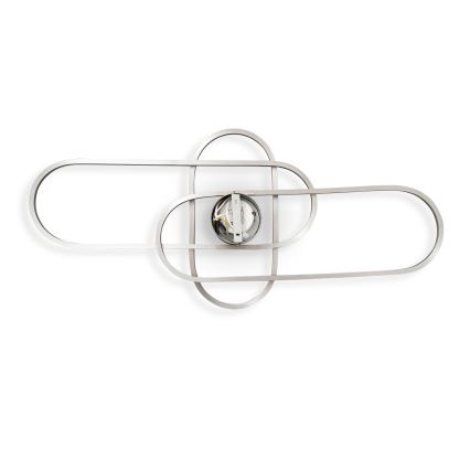 BRILAGI - LED zatemnjiva stropna svetilka APOLLO LED/58W/230V 3000-6500K 43,2x101,2 cm matni krom + daljinski upravljalnik