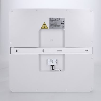 Brilagi - LED zatemnjiva stropna svetilka ESTELA SQUARE LED/36W/230V 3000-6500K 31x31 cm bela + daljinski upravljalnik