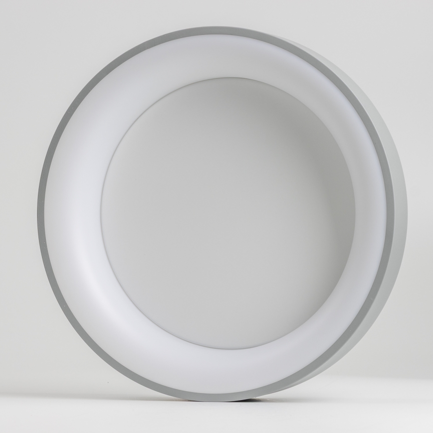 Brilagi - LED zatemnjiva stropna svetilka FALCON LED/80W/230V 3000-6500K premer 60 cm siva + daljinski upravljalnik