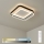 Brilagi - Zatemnljivo LED stropno svetilo FLARE LED/43W/230V 3000-6000K 39,5x45 cm bela/črna + daljinski upravljalnik