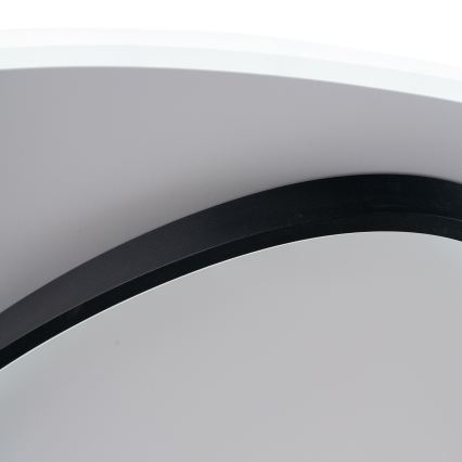 Brilagi - LED zatemnjevalna stropna svetilka FLARE LED/70W/230V 3000-6000K 55x55 cm bela/črna + daljinski upravljalnik