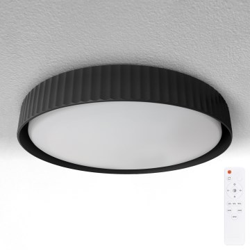 Brilagi - zatemnljivo LED stropno svetilo LUCIA LED/60W/230V 3000-6500K premer 59 cm črna + daljinski upravljalnik