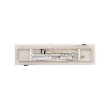 Brilagi - LED zatemnjevalna stropna svetilka OUTLINE LED/52W/230V 3000-6000K 15x60 cm bela/črna + daljinski upravljalnik