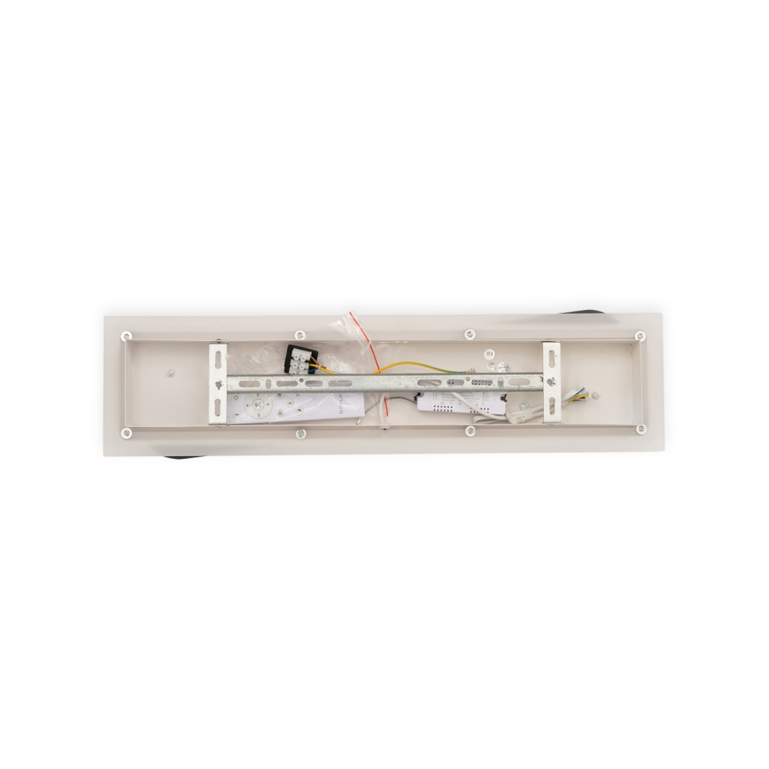 Brilagi - LED zatemnjevalna stropna svetilka OUTLINE LED/52W/230V 3000-6000K 15x60 cm bela/črna + daljinski upravljalnik