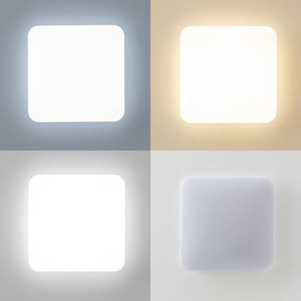 Brilagi - Zatemnjevalna stropna svetilka SMART LED/28W/230V 43x43 cm 2700–6500K Wi‑Fi Tuya + daljinski upravljalnik