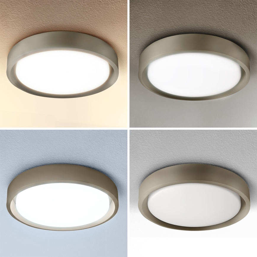 Brilagi - LED stropna svetilka MATTEO, z zatemnitvijo, LED/48W/230V 3000-6500K, premer 41 cm, taupe + daljinski upravljalnik