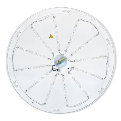 Brilagi - LED Zatemnljivo stropno svetilo PILANA LED/72W/230V 3000-6500K hrast/črna premer 80 cm + daljinski upravljalnik