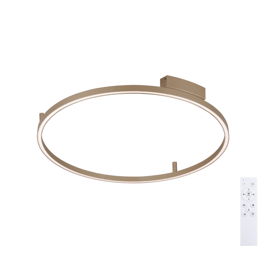 Brilagi - LED zatemnjiva stropna svetilka PORTOFINO LED/60W/230V 3000-6000K premer 80 cm bež + daljinski upravljalnik