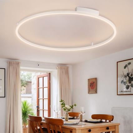 Brilagi - LED zatemnljivo stropno svetilo PORTOFINO LED/85W/230V 3000-6000K premer 120 cm belo + daljinski upravljalnik