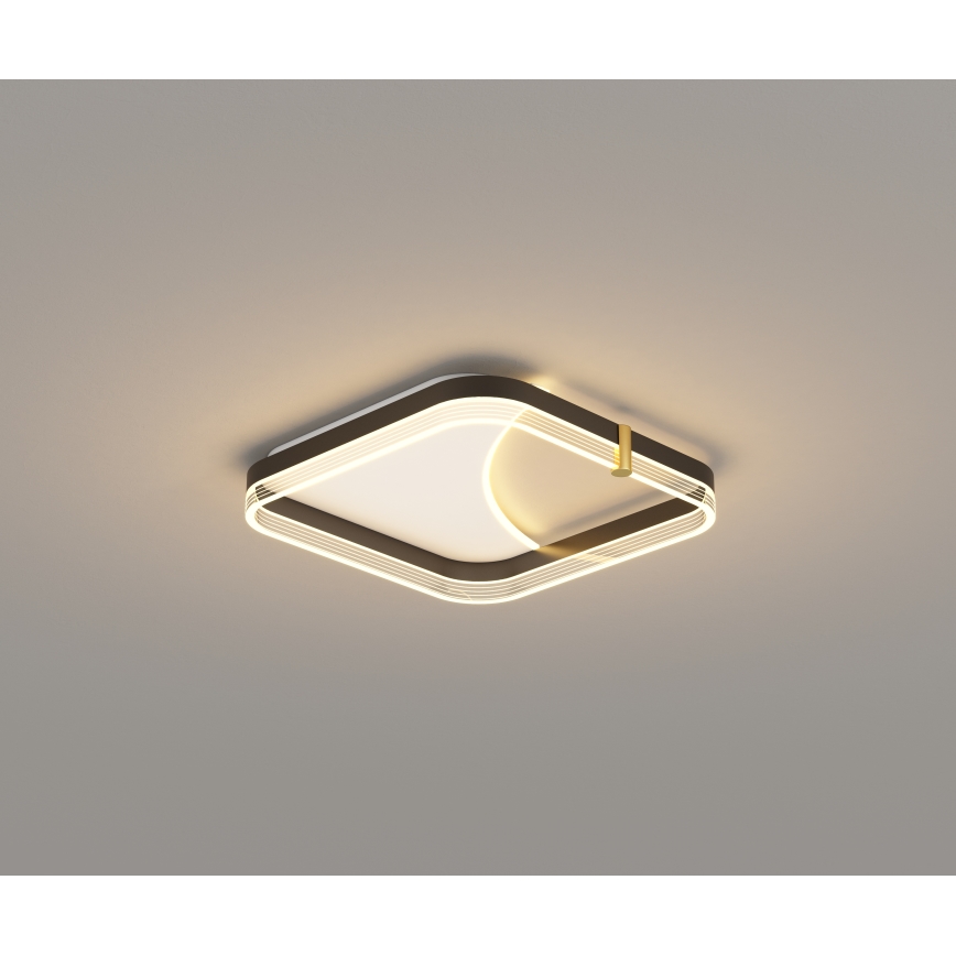 Brilagi - LED zatemnjiva stropna svetilka SIRELI LED/56W/230V 3000-6000K 40x40 cm + daljinski upravljalnik
