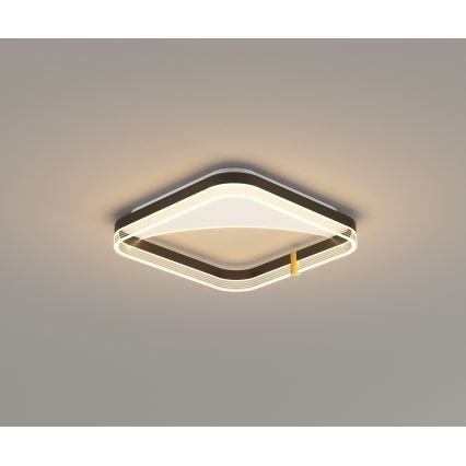 Brilagi - LED zatemnjiva stropna svetilka SIRELI LED/56W/230V 3000-6000K 40x40 cm + daljinski upravljalnik