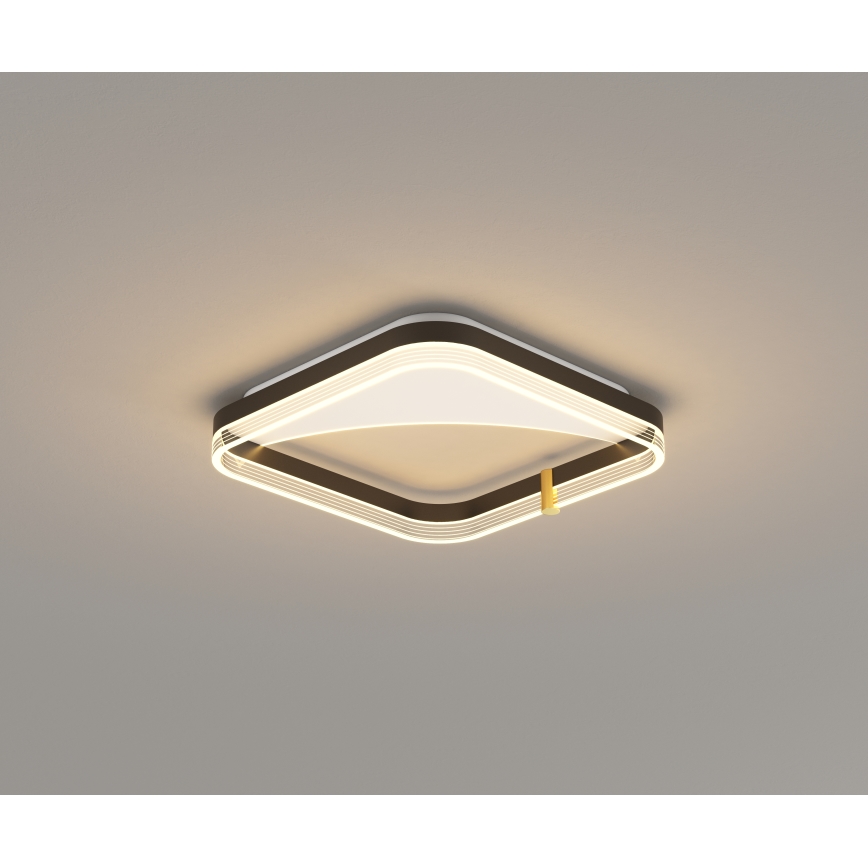 Brilagi - LED zatemnjiva stropna svetilka SIRELI LED/56W/230V 3000-6000K 40x40 cm + daljinski upravljalnik