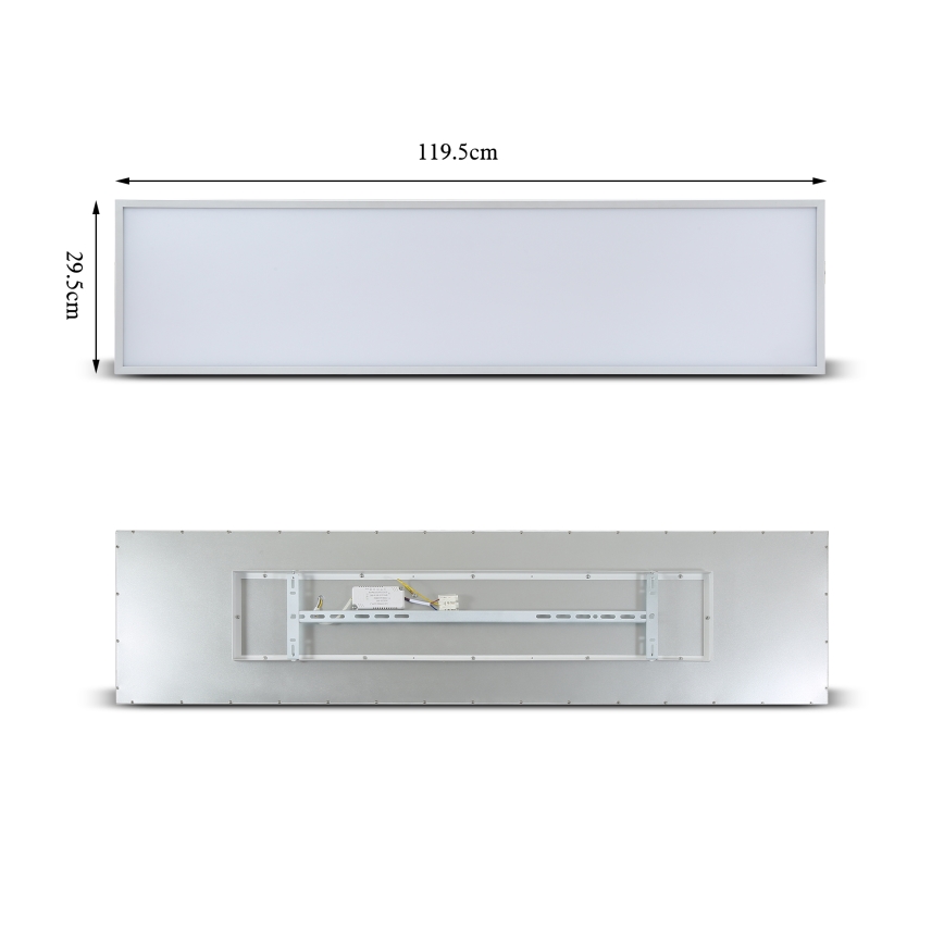 Brilagi - Zatemnljivo LED stropno svetilo SLIMFRAME LED/58W/230V 120x30 cm 3000-6000K bela + daljinski upravljalnik