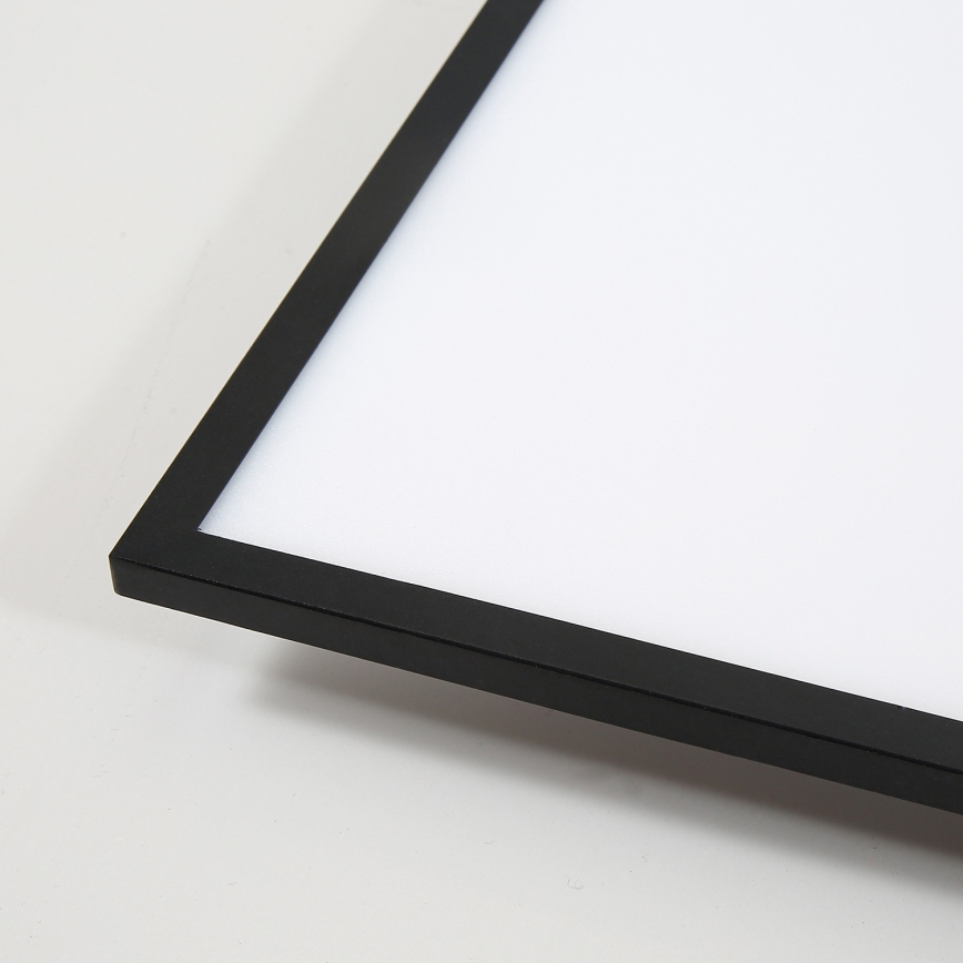 Brilagi - Zatemnjevalna LED stropna svetilka SLIMFRAME LED/58W/230V 60x60 cm 3000-6000K črna + daljinski upravljalnik