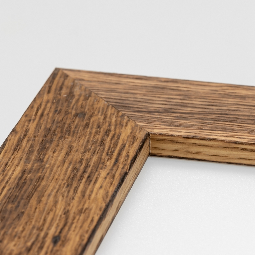 Brilagi - LED zatemnljivo stropno svetilo SLIMFRAME WOOD LED/36W/230V 49,5x49,5 cm 3000-6000K rjavo + daljinski upravljalnik