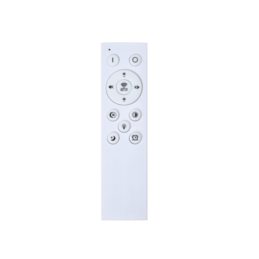 Brilagi - LED Zatemnljivo stropno svetilo SLIMFRAME WOOD LED/58W/230V 124x33,7 cm 3000-6000K rjavo + daljinski upravljalnik