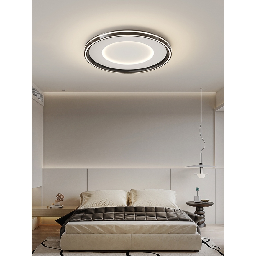 Brilagi - LED stropna svetilka TRIVARO z zatemnitvijo LED/56W/230V 3000-6000K premer 30 cm + daljinski upravljalnik