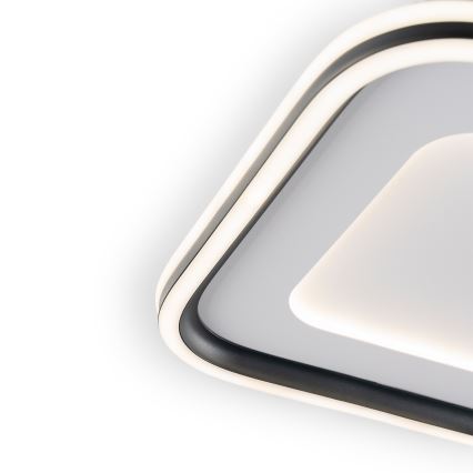 Brilagi - LED Zatemnjiva stropna svetilka TRIVARO LED/65W/230V 3000-6000K 30x30 cm + daljinski upravljalnik