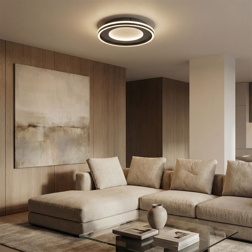 Brilagi - LED Zatemnljivo stropno svetilo TRIVARO LED/72W/230V 3000-6000K premer 40 cm + daljinski upravljalnik