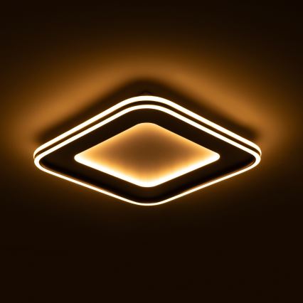 Brilagi - LED zatemnjevalna stropna svetilka TRIVARO LED/88W/230V 3000-6000K 40x40 cm + daljinski upravljalnik