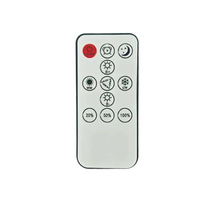 Brilagi - Zatemnjevalna stropna LED svetilka ULTRA SLIM LED/18W/230V 2700-6500K 30x30 cm črna + daljinski upravljalnik