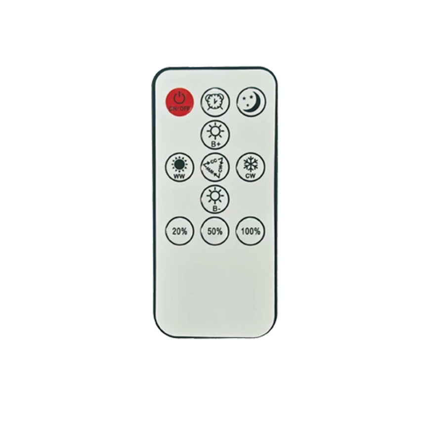 Brilagi - Zatemnjevalna stropna LED svetilka ULTRA SLIM LED/18W/230V 2700-6500K 30x30 cm črna + daljinski upravljalnik