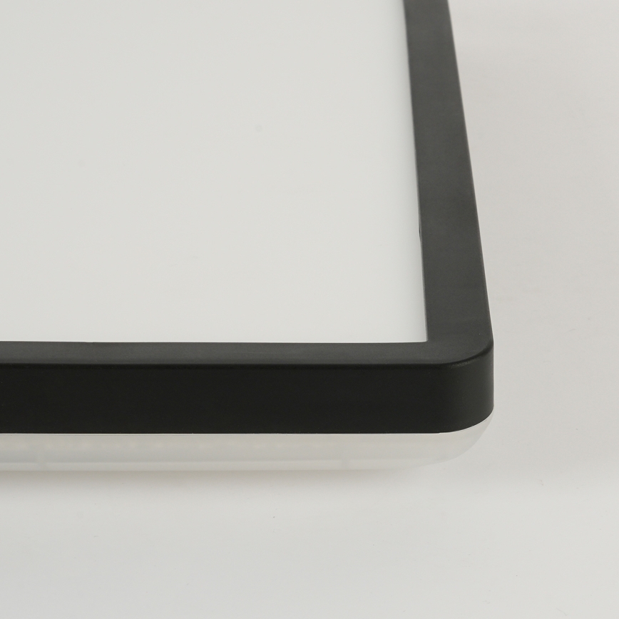 Brilagi - Zatemnjevalna stropna LED svetilka ULTRA SLIM LED/18W/230V 2700-6500K 30x30 cm črna + daljinski upravljalnik