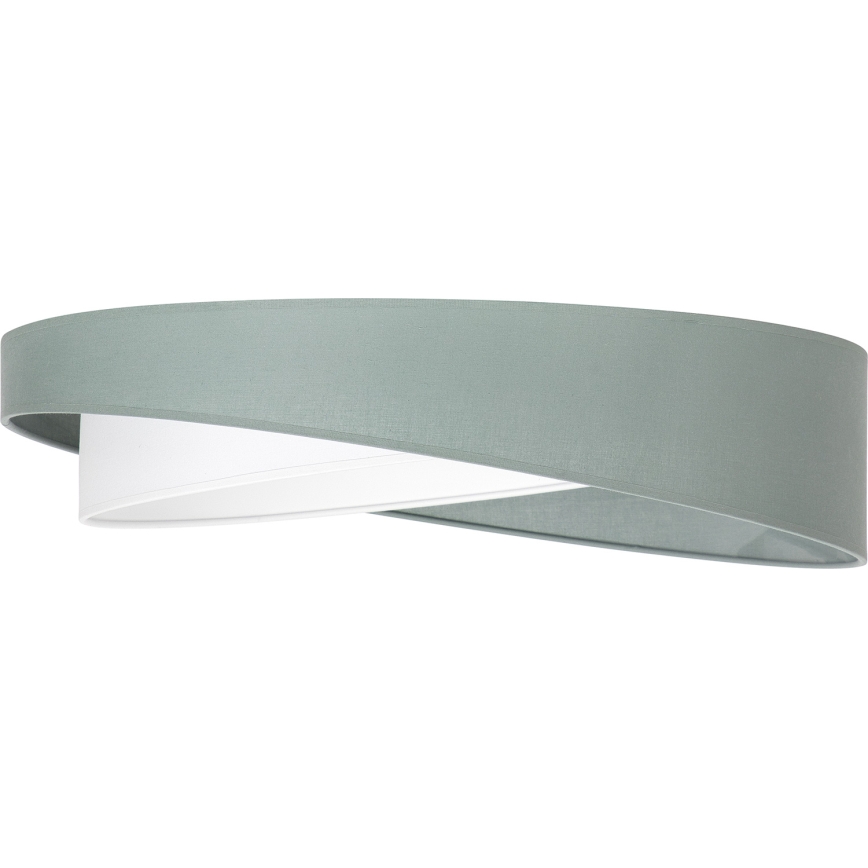 BRILAGI - Zatemnjiva stropna LED svetilka VELVET TWIST LED/36W/230V 3000-6000K premer 65 cm Wi-Fi Tuya Beacon zelena/bela + daljinski upravljalnik