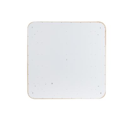 Brilagi - Zatemnjevalna LED stropna svetilka WOODLINE SQUARE LED/80W/230V 3000-6000K hrast 60x60 cm + daljinski upravljalnik
