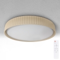 Brilagi - Zatemnljivo stropno LED svetilo LUCIA LED/48W/230V 3000-6500K premer 41 cm bež + daljinski upravljalnik