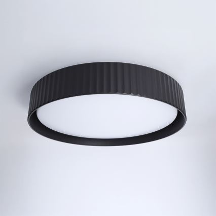 Brilagi - Zatemnljivo LED stropno svetilo LUCIA LED/48W/230V 3000-6500K, premer 41 cm, črno + daljinski upravljalnik