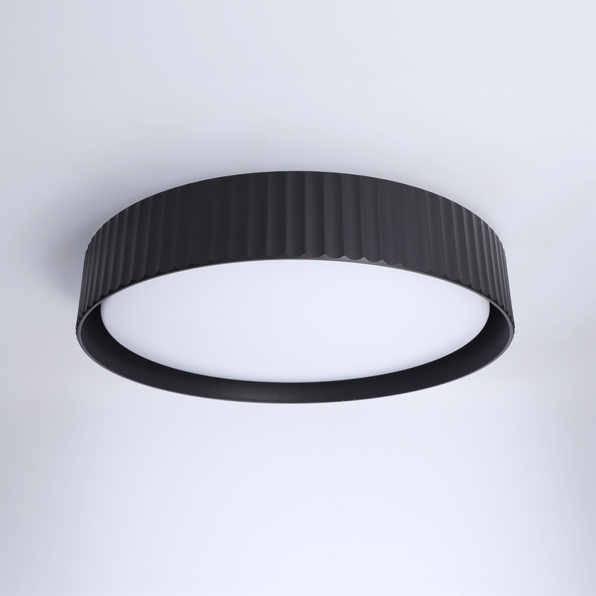 Brilagi - Zatemnljivo LED stropno svetilo LUCIA LED/48W/230V 3000-6500K, premer 41 cm, črno + daljinski upravljalnik