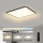 Brilagi - Zatemnljivo stropno LED svetilo SLIMFRAME LED/58W/230V 60x60 cm 3000-6000K črno + daljinski upravljalnik