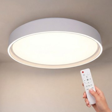Brilagi - Zatemnljivo stropno svetilo NANCI LED/60W/230V 3000-6500K, premer 49 cm, bela + z daljinskim upravljalnikom