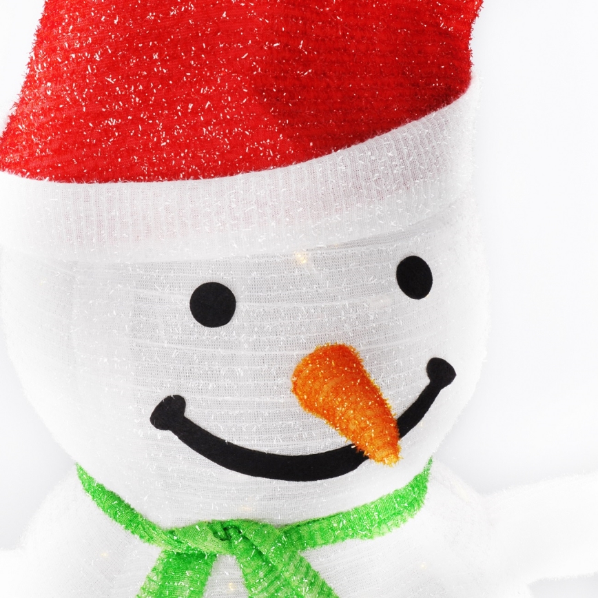 Brilagi - Zunanja božična LED dekoracija 40xLED/3xAA IP44 snežak