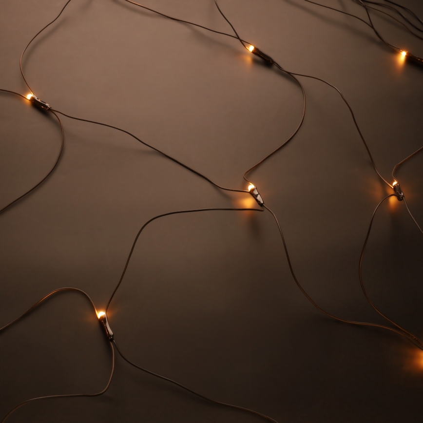 Brilagi - Zunanja božična LED zavesa 160xLED 7x2m IP44 topla bela