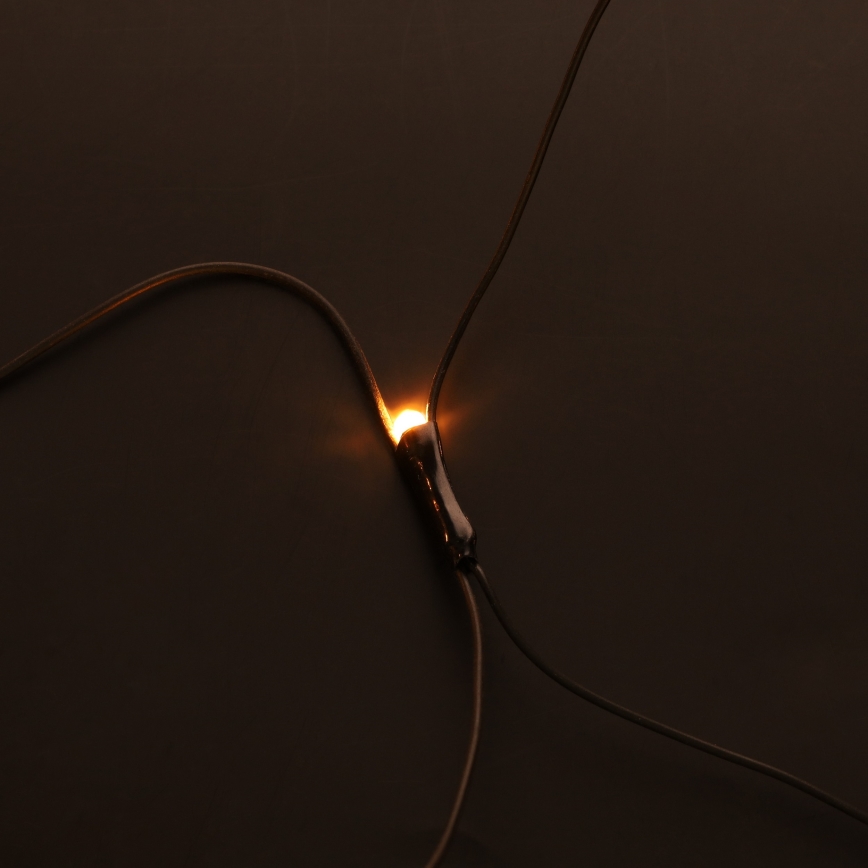 Brilagi - Zunanja božična LED zavesa 160xLED 7x2m IP44 topla bela