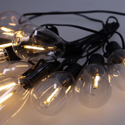 Brilagi - zunanja LED girlanda 10xLED/3xAA 3,2m IP44 topla bela