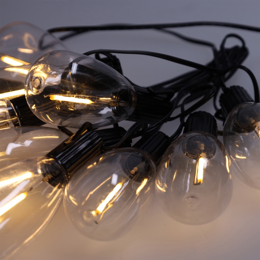 Brilagi - zunanja LED girlanda 10xLED/3xAA 3,2m IP44 topla bela