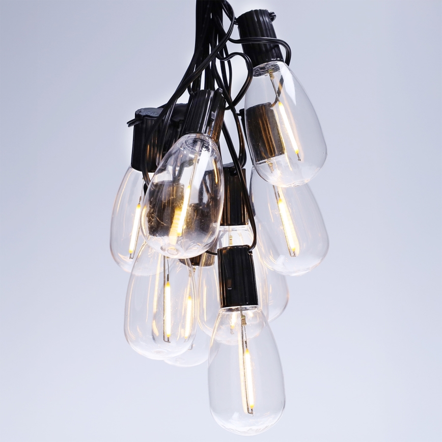 Brilagi - zunanja LED girlanda 10xLED/3xAA 3,2m IP44 topla bela