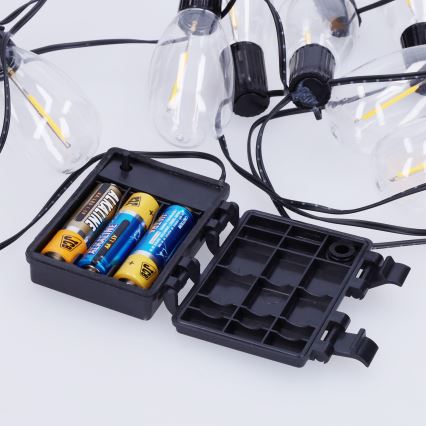 Brilagi - zunanja LED girlanda 10xLED/3xAA 3,2m IP44 topla bela