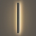 Brilagi - Zunanja LED stenska svetilka LINEAR LED/22W/230V 3000K IP65 100 cm črna