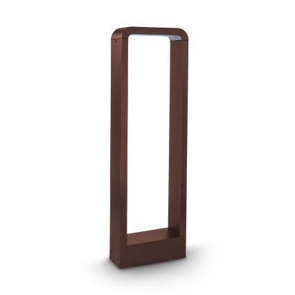 Brilagi - Zunanja LED svetilka BARI LED/7W/230V 3000/4000/6000K rjava IP54 50 cm