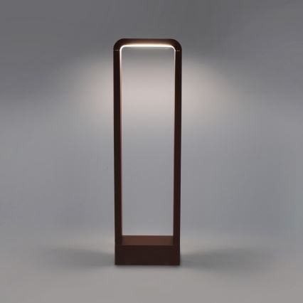 Brilagi - Zunanja LED svetilka BARI LED/7W/230V 3000/4000/6000K rjava IP54 50 cm