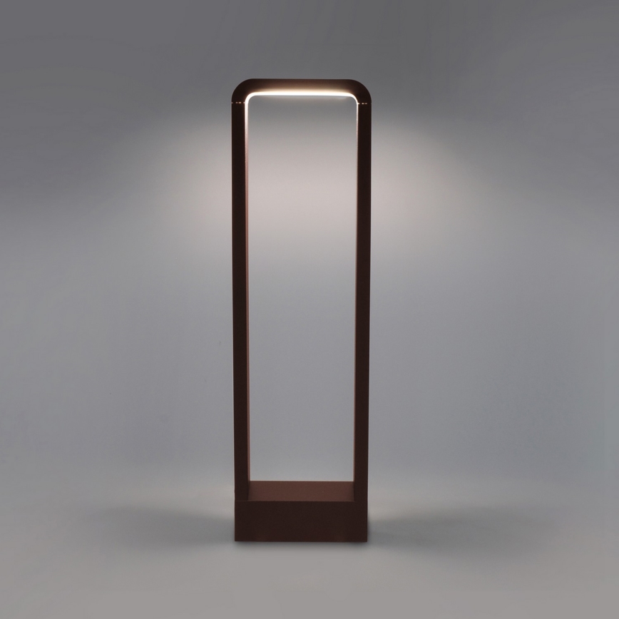 Brilagi - Zunanja LED svetilka BARI LED/7W/230V 3000/4000/6000K rjava IP54 50 cm