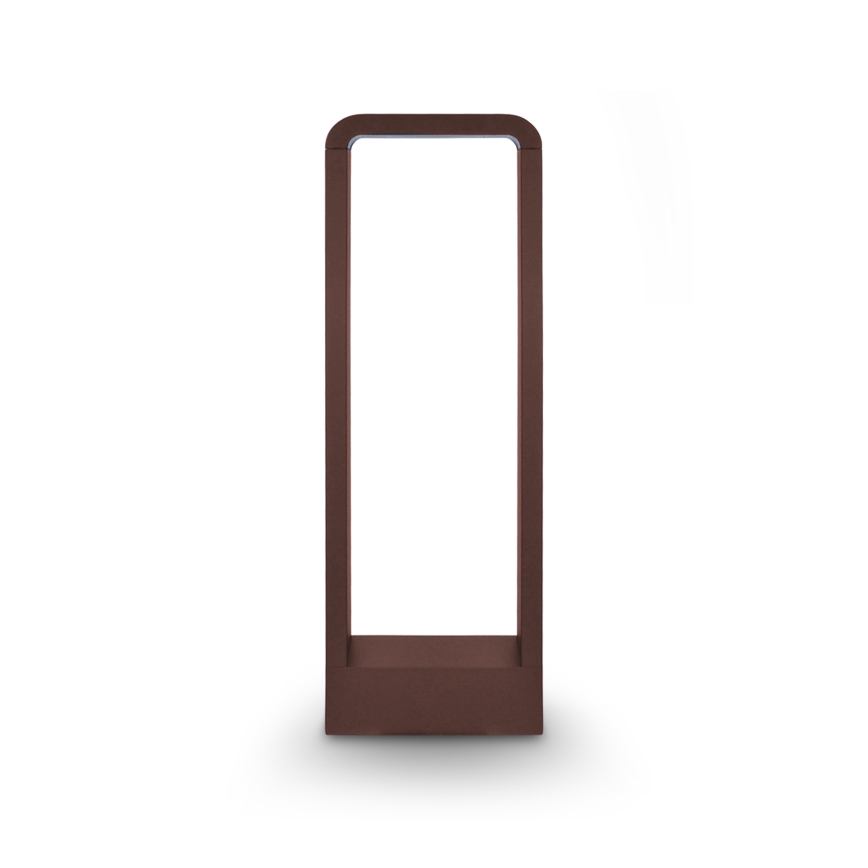 Brilagi - Zunanja LED svetilka BARI LED/7W/230V 3000/4000/6000K rjava IP54 50 cm