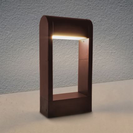 Brilagi - Zunanja LED svetilka CROTONE LED/7W/230V rjava IP54 30 cm